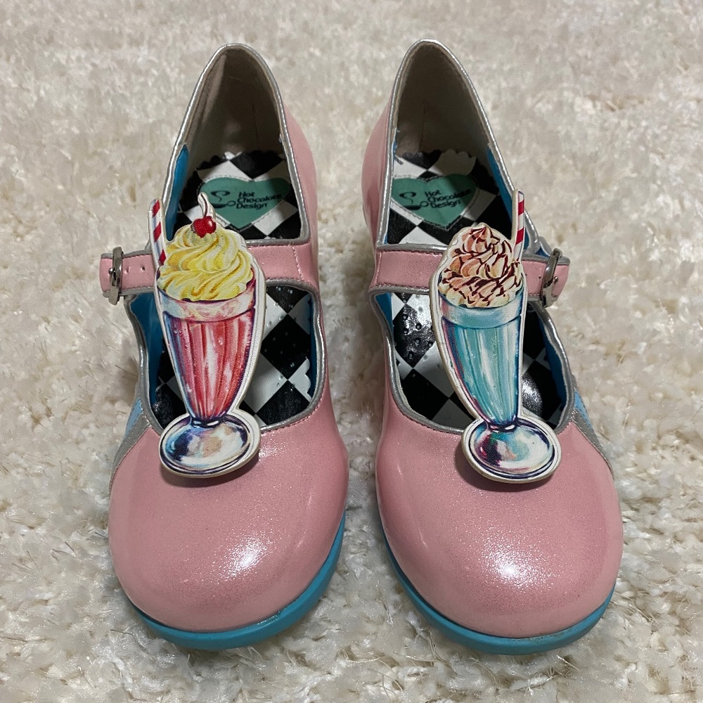 Women’s Blue Mules